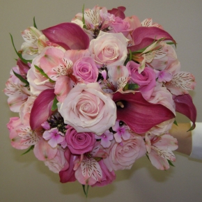 Lavishing Pink Bridal Bouquet - $275.00